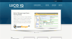 Desktop Screenshot of lucidiq.com